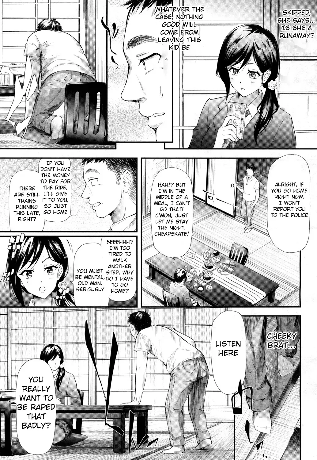 [Shiki Takuto] Namaiki JK Onsen Ryokou 2-haku 3-kka | Cheeky JK Hot Springs Trip - Two Days One Night Fhentai - Page 5