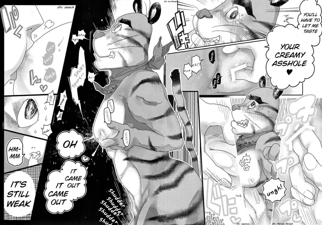 [Donguri] Tora Chichi Sakunyuu | Milking Tiger Tiddies Fhentai.net - Page 8