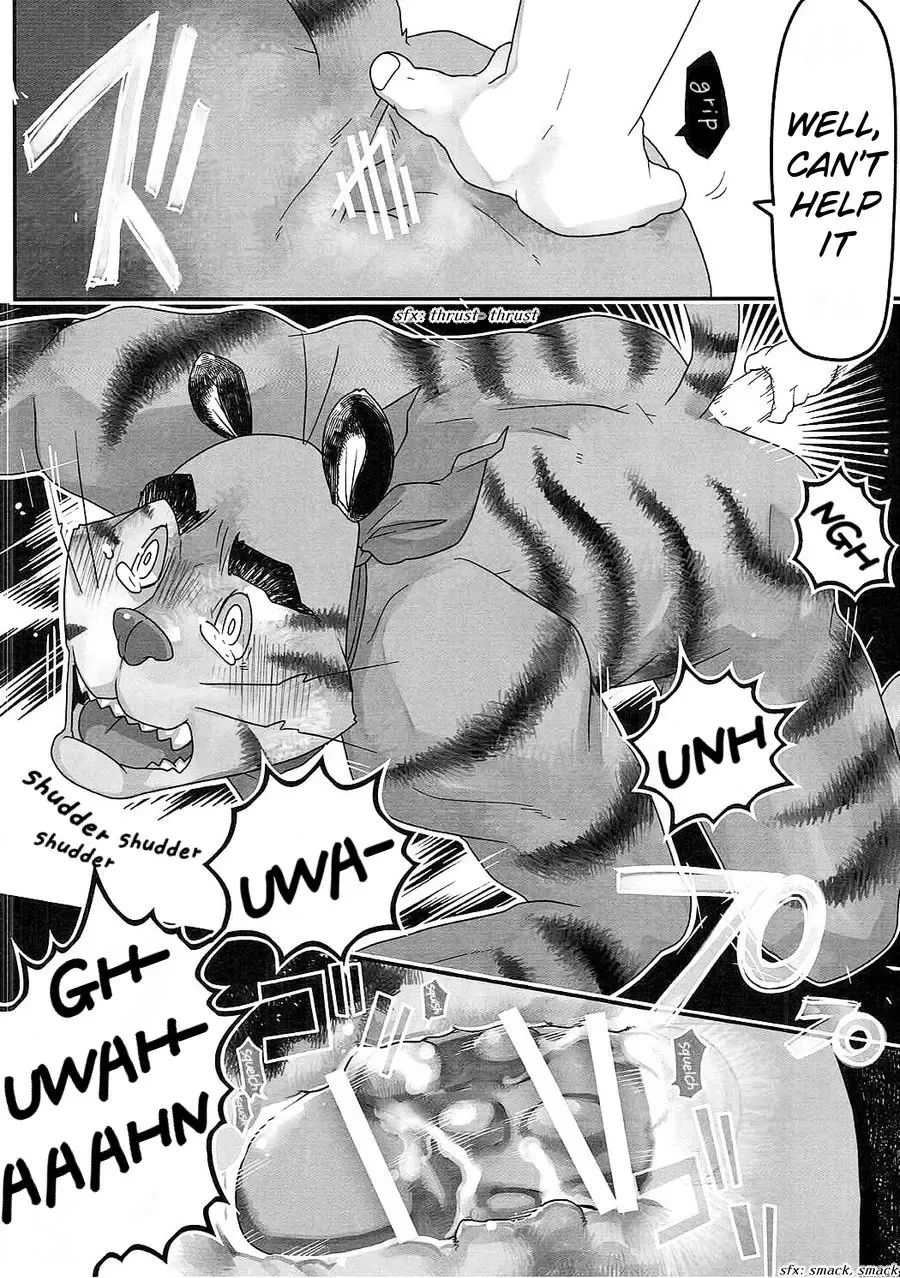 [Donguri] Tora Chichi Sakunyuu | Milking Tiger Tiddies Fhentai.net - Page 9