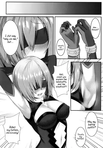 [Yuunagi] Senpai to Ecchi Dekiru no wa Mash dake desu!! | Only Mash Can Handle Senpai's Kinks!! Fhentai - Page 7