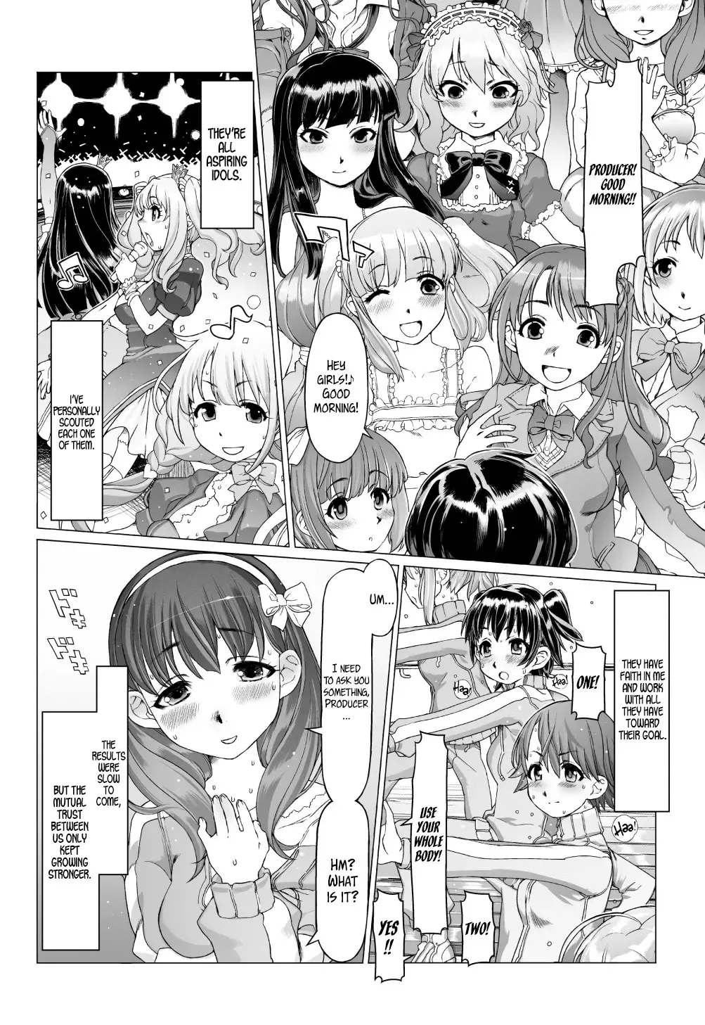 Noumiso Sponge Deku Ikusei Idol Kyouka Gasshuku | Maddening Training Camp to Turn your Idols into Brainless Puppets Fhentai - Page 5