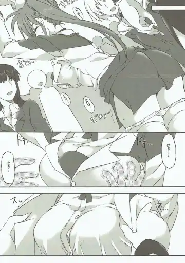 [Elf] Nanoha-san o Chikan shitakatta to Shitsumukan wa Kyoujutsu shiteori. Fhentai - Page 11