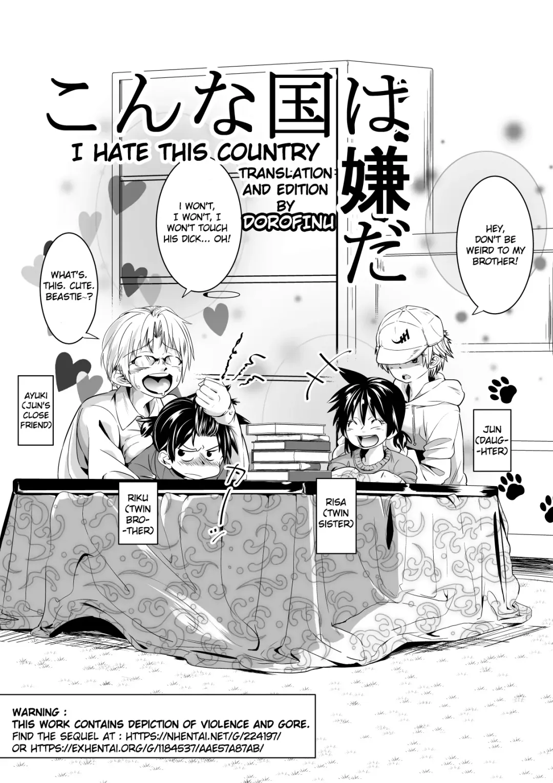 [Tokuni Mirashichi] Konna Kuni wa Iyada | I Hate this Country Fhentai.net - Page 3