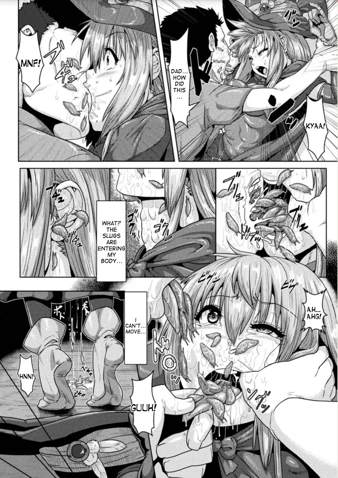 [Risei] Ochita Majo ~Namekuji o Umu Tame no Hanshoku Ana~ | Fallen Witch ~The Reproduction Hole Used For Breeding Slugs~ Fhentai - Page 4