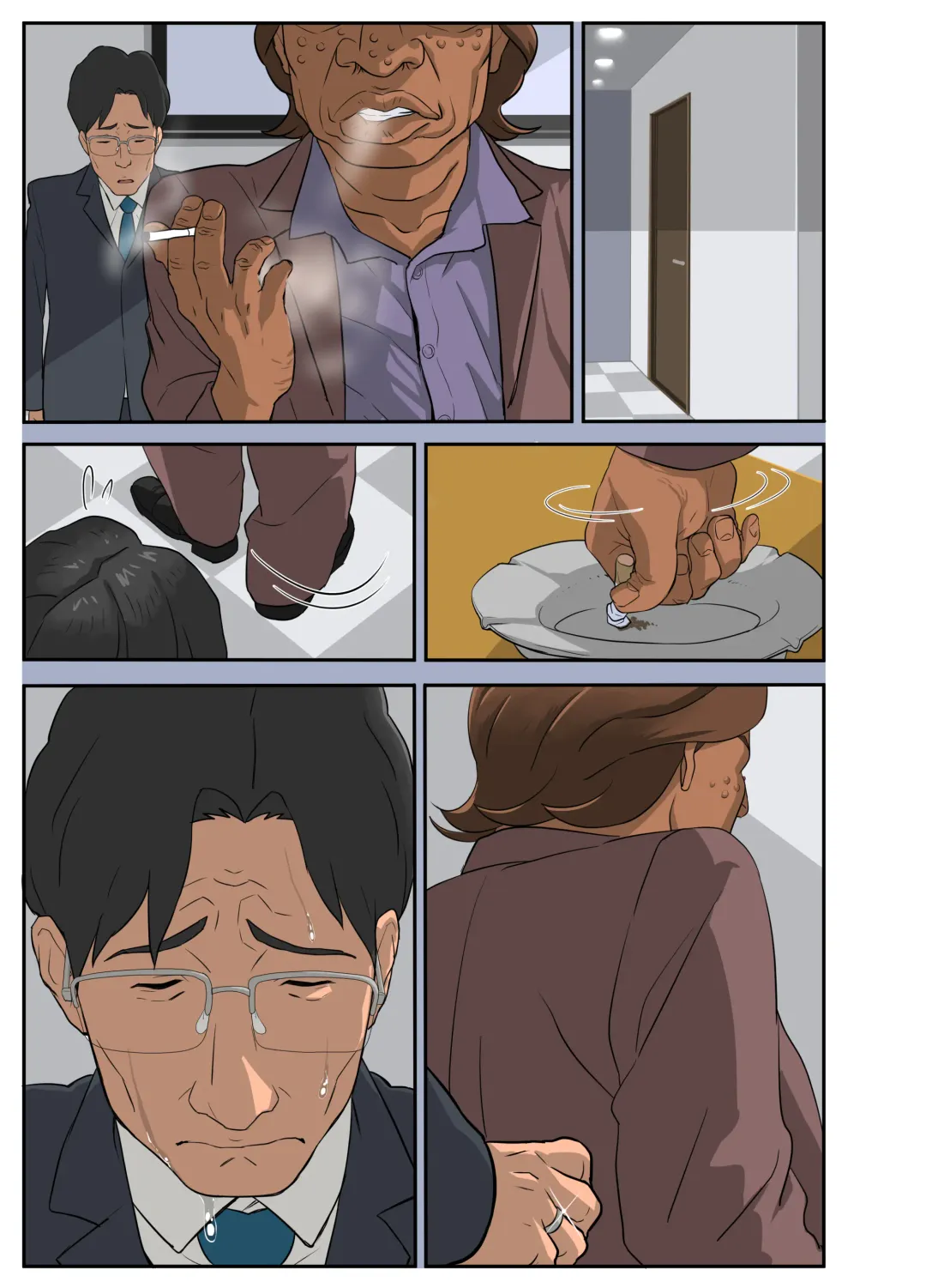 Bakunyuu Tsuma Namatamari Kyouko ~Sekuhara Buchou ni Nerawareta Tsuma~ Fhentai - Page 68