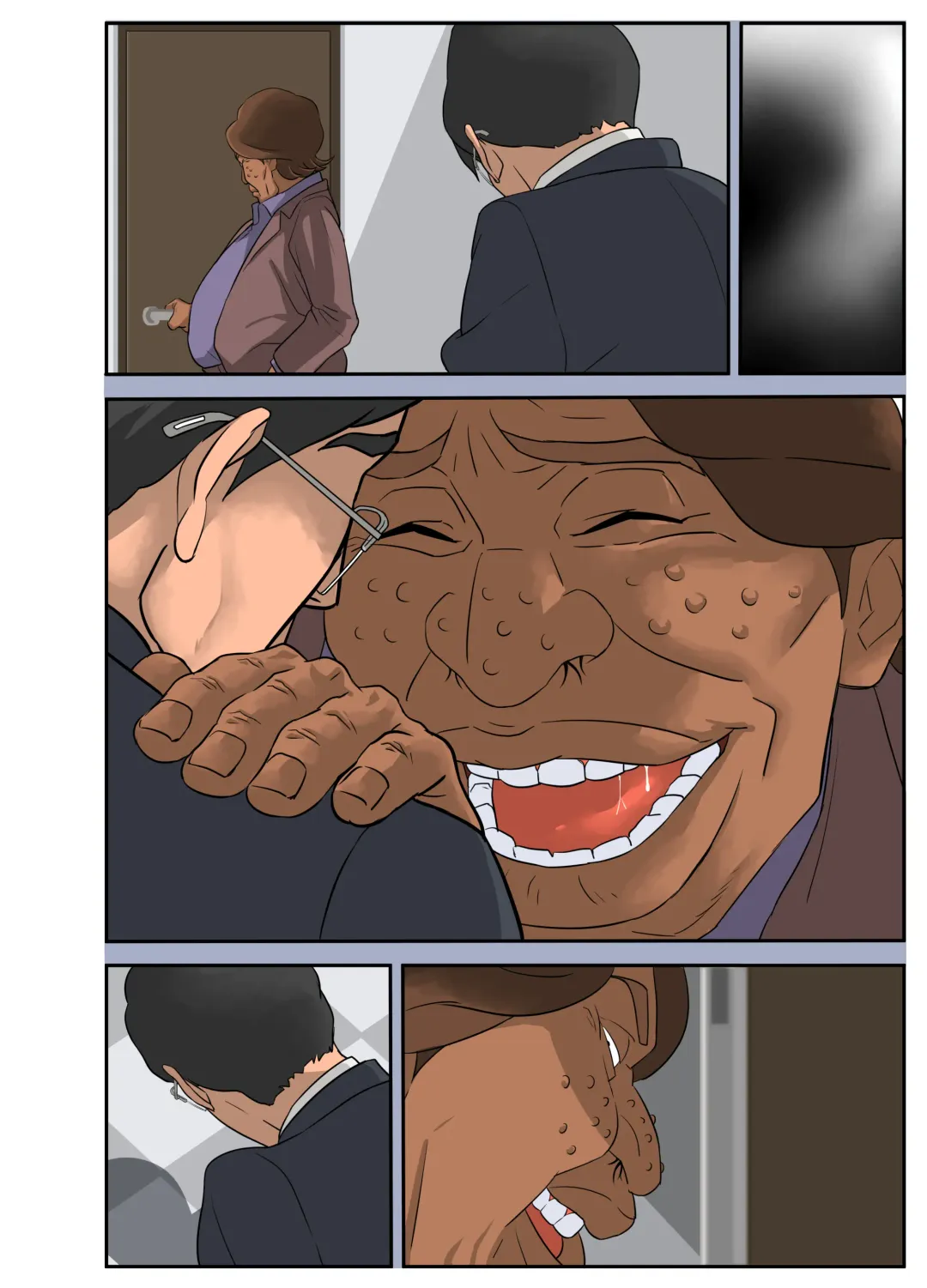 Bakunyuu Tsuma Namatamari Kyouko ~Sekuhara Buchou ni Nerawareta Tsuma~ Fhentai - Page 69