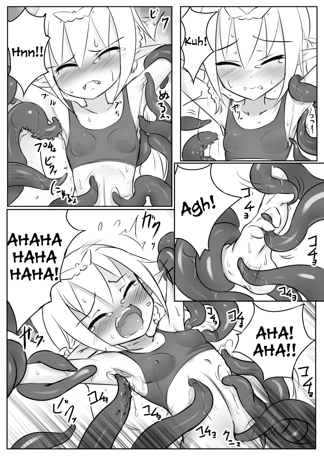[Tonotani] Kusuguri Quest ~Shokushu hen~ | Tickle Quest ~Tentacle Edition~ Fhentai - Page 11