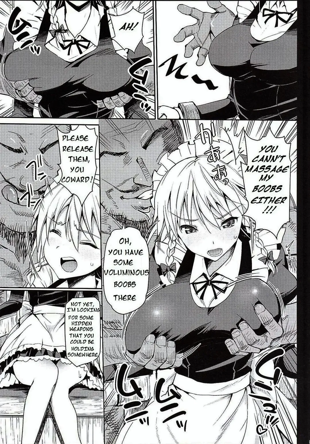 [Ma-kurou] Izayoi Sakuya o Rachi Kankin & Shuudan Boukou Fhentai.net - Page 7