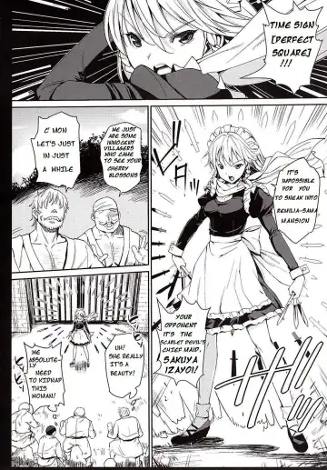 [Ma-kurou] Izayoi Sakuya o Rachi Kankin & Shuudan Boukou Fhentai.net - Page 4