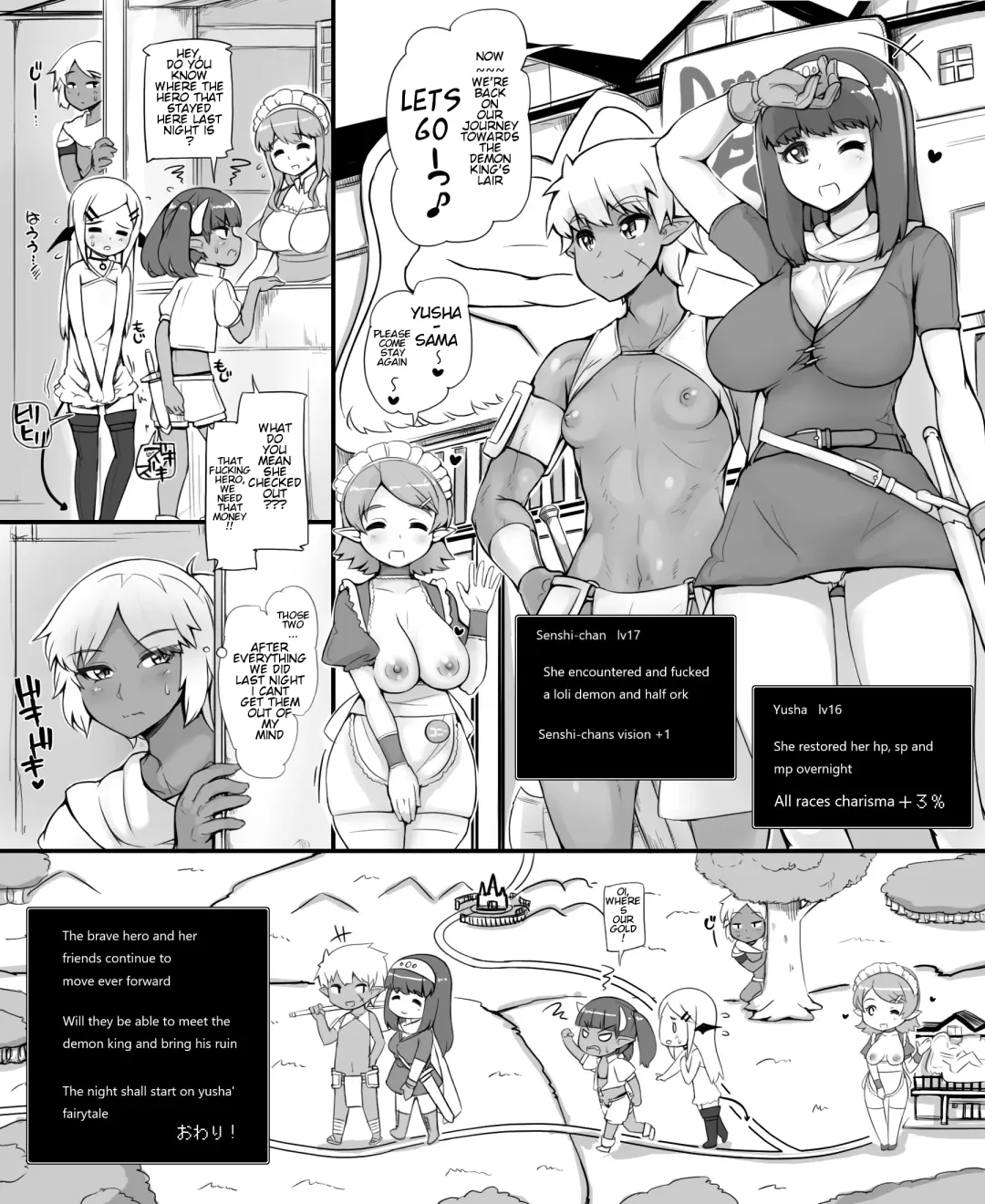 [Abubu] Yuusha no Bouken ~Miwaku no Youseitei no Yoru~ Fhentai.net - Page 52