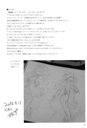 [Kurokawa Otogi] Futari wa  SenCure Blue Flower Fhentai - Page 23