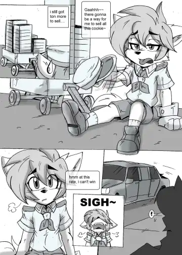 [Akatsukishiranui-fox] Cookie Selling - The Reward of a Scout Fhentai.net - Page 4