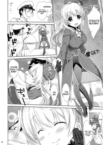 [Nanase Meruchi] Melcheese 38 Juujun Atago Shinjin Debut! Fhentai - Page 5