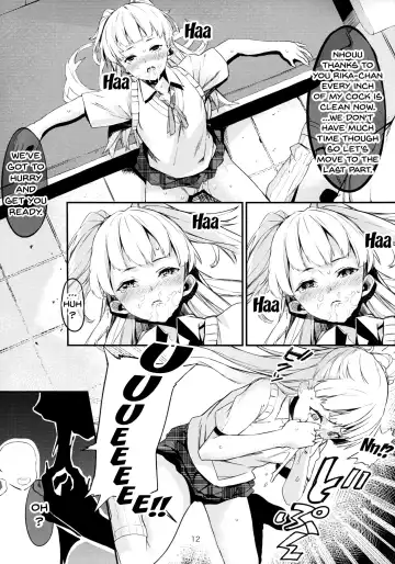 [Furisuku] Jougasaki Rika ga Oyaji ni Saimin Choukyou sareru Boutoubanashi | The Story of how Jougasaki Rika Was Hypnotized And Trained By An Older Man Fhentai - Page 11