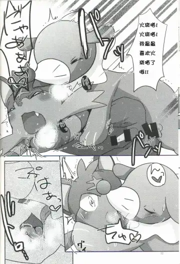 [Shiro] Ashi Nyabi Panic!! | 球球海狮与火斑喵的危机 Fhentai.net - Page 13