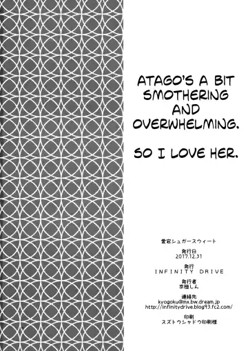 [Kyougoku Shin] Atago Sugar Sweet Fhentai - Page 29