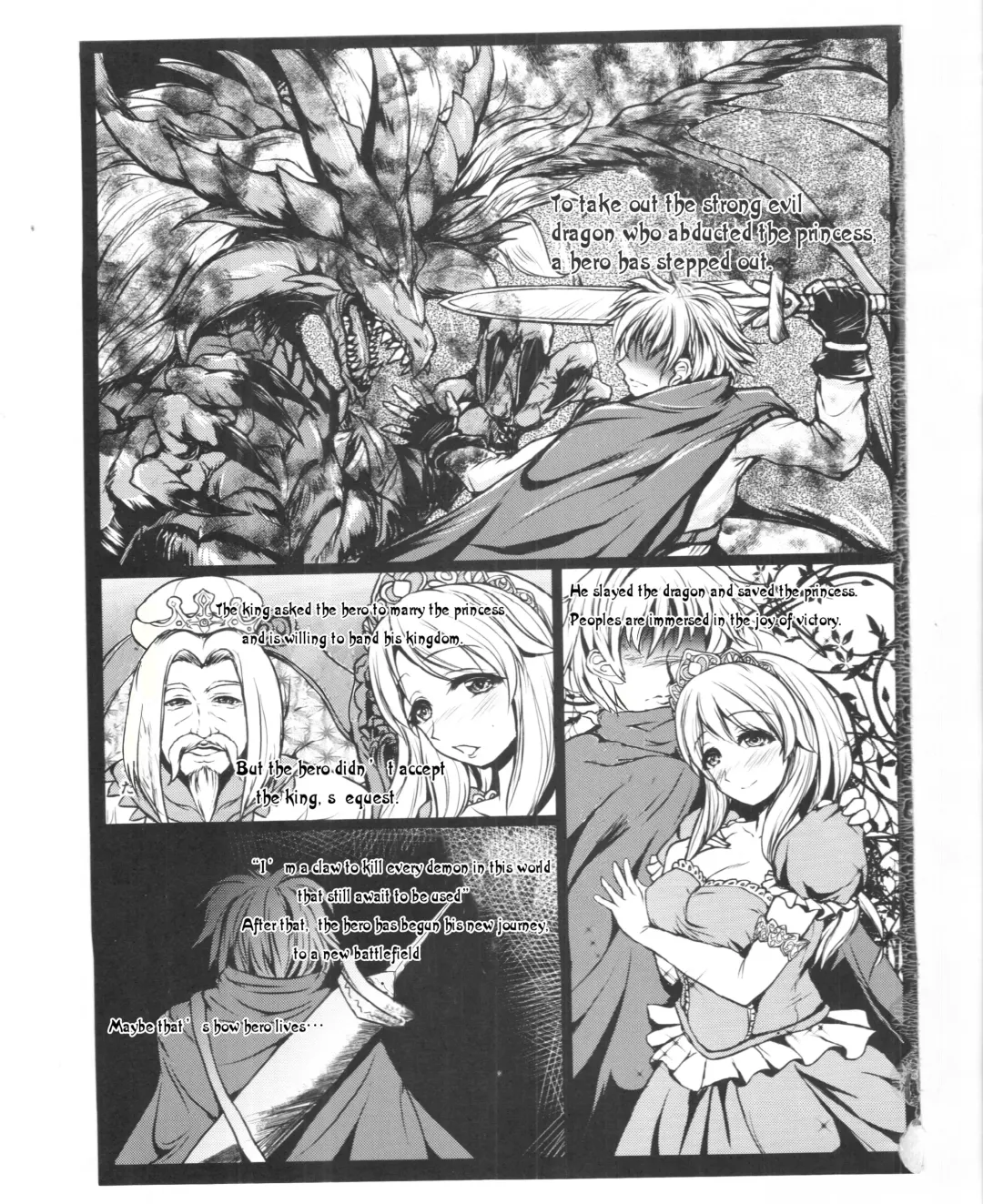 [Oshiume Nyora] Yuusha no Kiken na Seiteki Shikou episode 1 - hero is crazy paraphilia Fhentai - Page 2