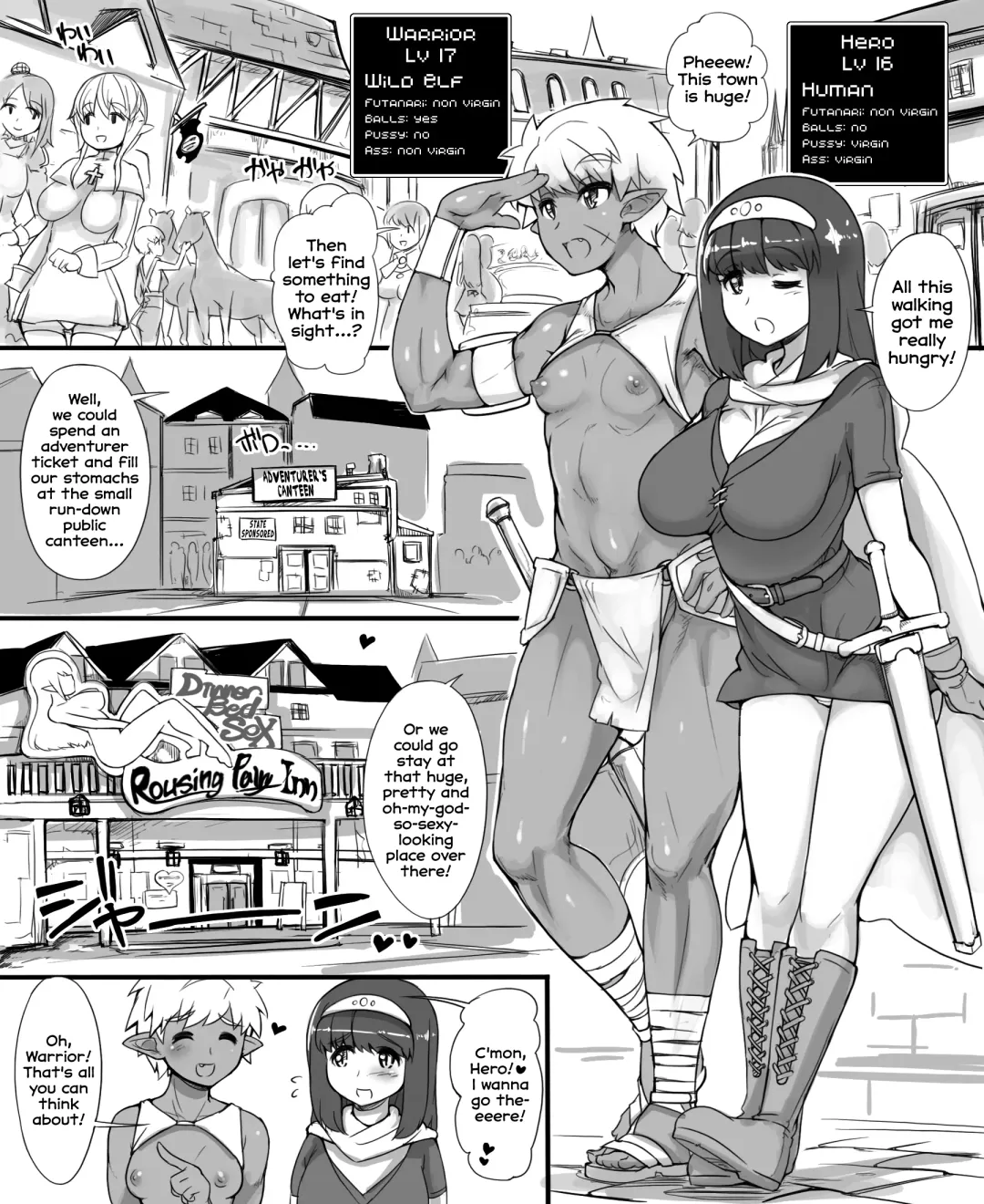 [Abubu] Yuusha no Bouken ~Miwaku no Youseitei no Yoru~ | Hero's Adventure ~A Night at the Rousing Fairy Inn~ Fhentai - Page 3
