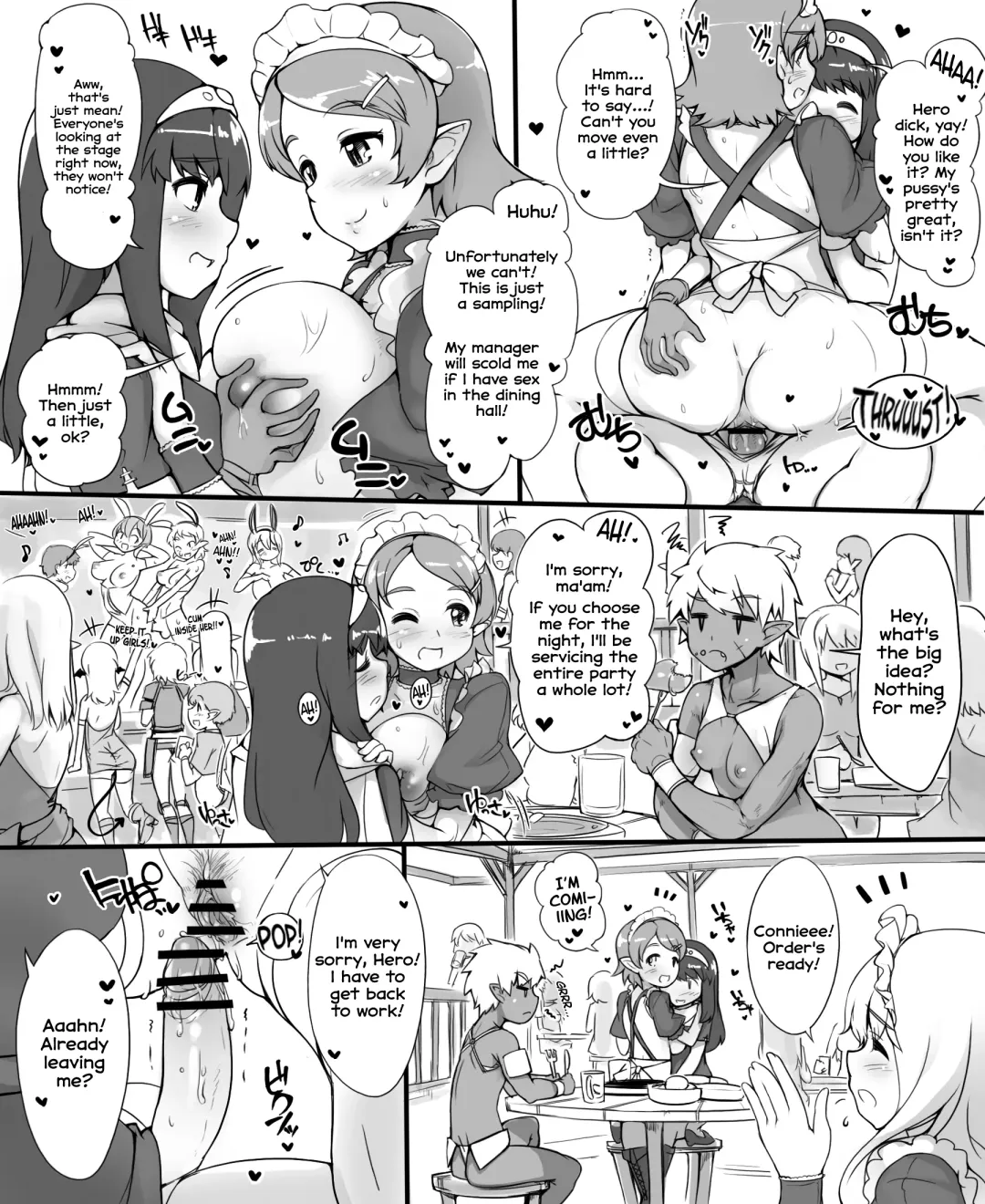 [Abubu] Yuusha no Bouken ~Miwaku no Youseitei no Yoru~ | Hero's Adventure ~A Night at the Rousing Fairy Inn~ Fhentai - Page 9