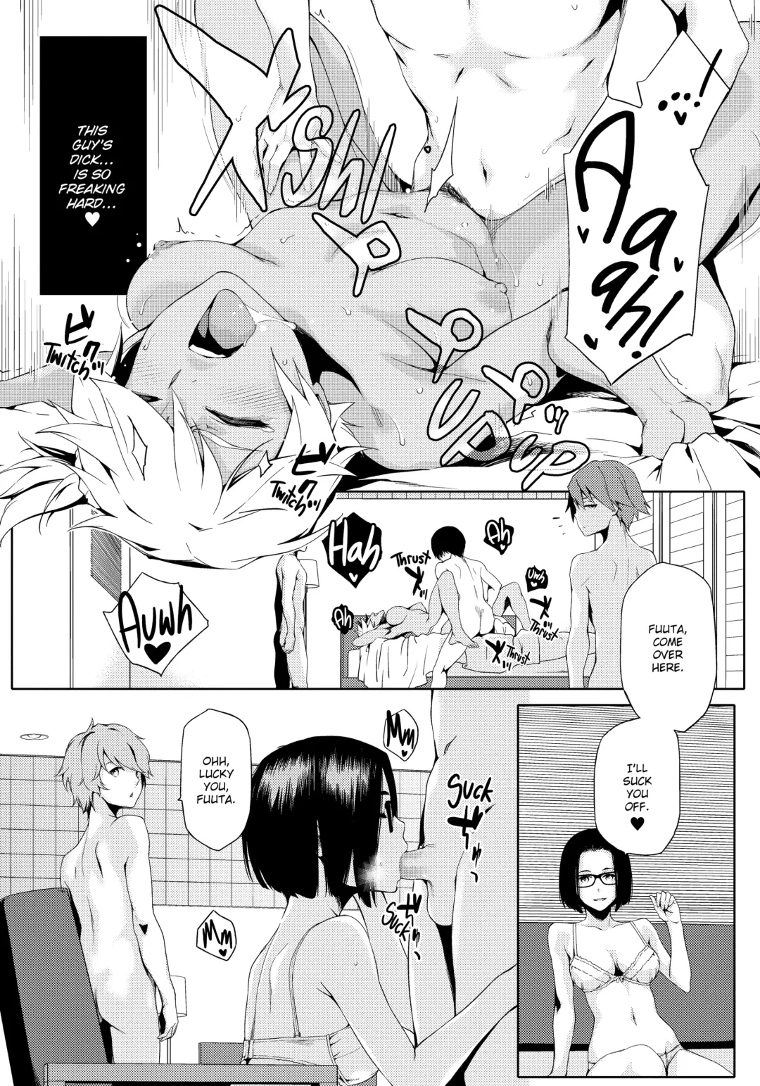 [Yurikawa] Summer Love Geek Girl (uncensored) Fhentai - Page 150