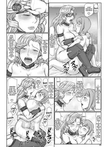 [Swa] Mama wa Russian Half no Akuyaku Wrestler - Icha Love Kyuuai Hen | My Mom is a Half-Russian Heel Wrestler - The Sexy Love-Dovey Courting Edition Fhentai.net - Page 21