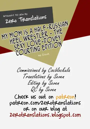 [Swa] Mama wa Russian Half no Akuyaku Wrestler - Icha Love Kyuuai Hen | My Mom is a Half-Russian Heel Wrestler - The Sexy Love-Dovey Courting Edition Fhentai.net - Page 30