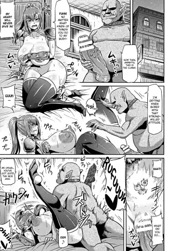 [Ahemaru] Onna Senshi to Goblin | Female Warrior and Goblin Fhentai - Page 17