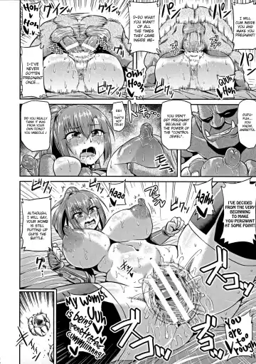 [Ahemaru] Onna Senshi to Goblin | Female Warrior and Goblin Fhentai - Page 18