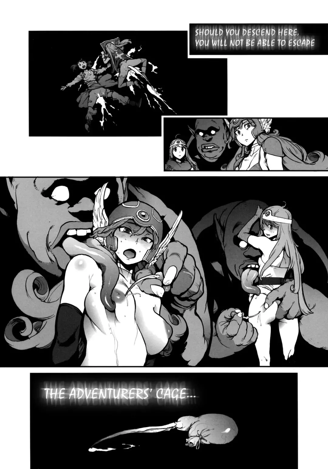 [Inoue Kiyoshirou] Boukensha-tachi no Ori | The Adventurers' Cage Fhentai - Page 19