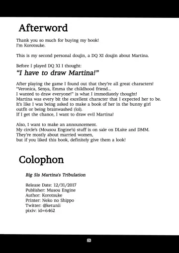 [Korotsuke] Martina Onee-chan no Junan | Big Sis Martina's Tribulation Fhentai - Page 25