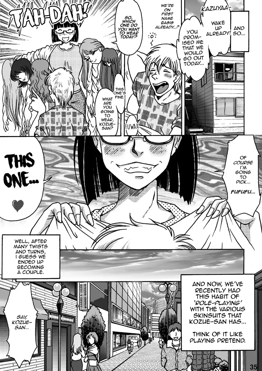 [Asagiri - Hiro] Okashinafutari Fhentai - Page 35