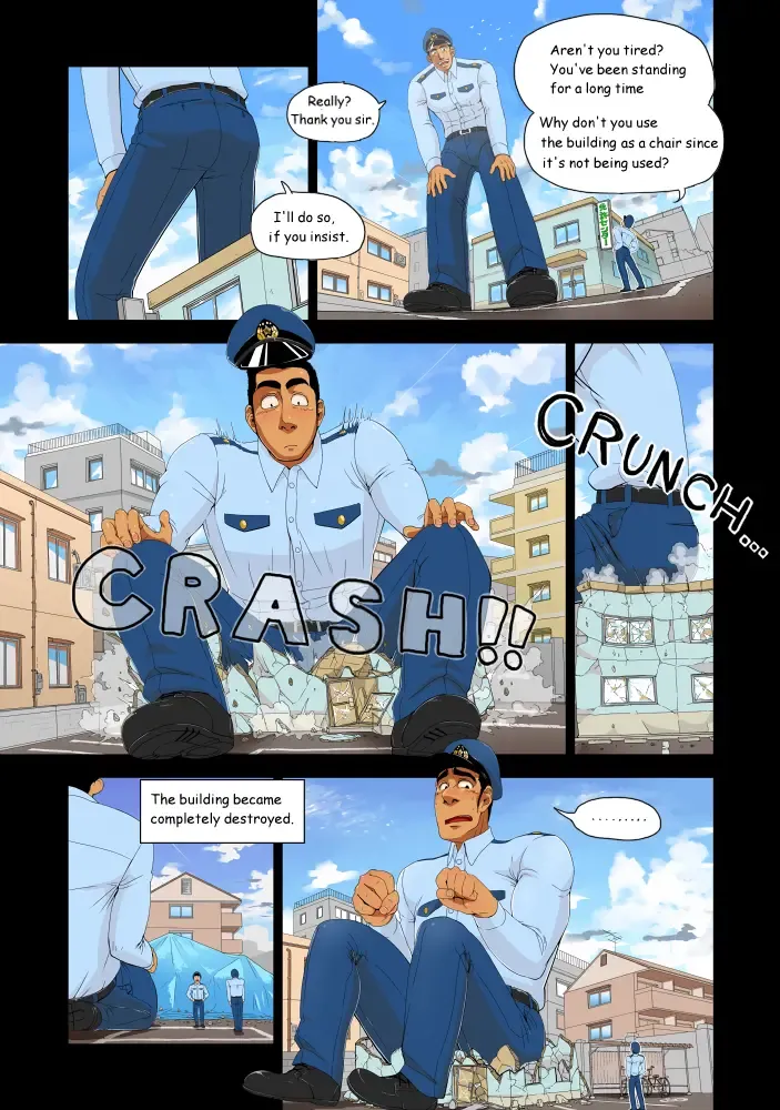 Giant Policeman - Free version Fhentai.net - Page 4