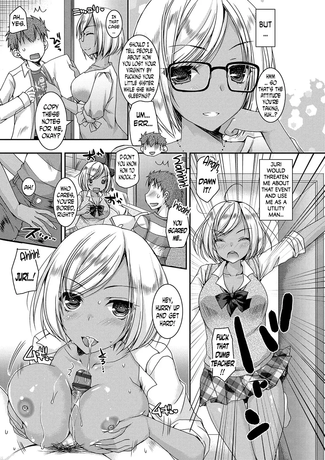 [Ueda Rieko] Doutei Killer na Imouto ~Bitch-kei Kyonyuu Gal ni Yarare Houdai~ Ch. 0-4 Fhentai - Page 28