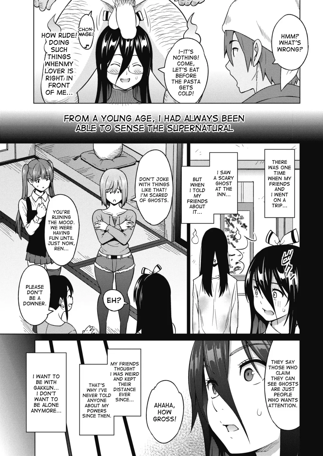 [Sanagi Torajirou] Tsukaretemo Koi ga Shitai! | Even If I'm Haunted by a Ghost, I still want to Fall in Love! Fhentai.net - Page 3