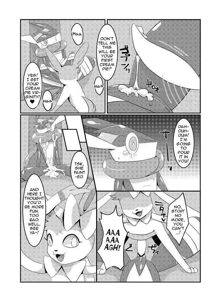 [Kiriya] Yarichinphia no Aku Type Viking! | Sex-Crazed Sylveon's Dark-Type Sex Buffet! Fhentai - Page 10