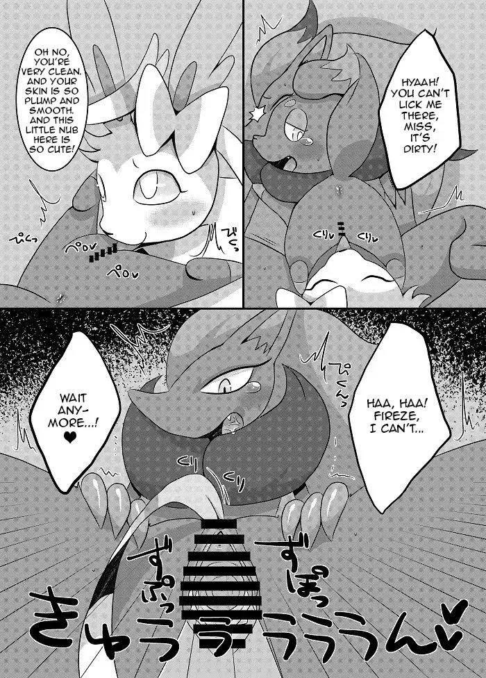 [Kiriya] Yarichinphia no Aku Type Viking! | Sex-Crazed Sylveon's Dark-Type Sex Buffet! Fhentai - Page 15
