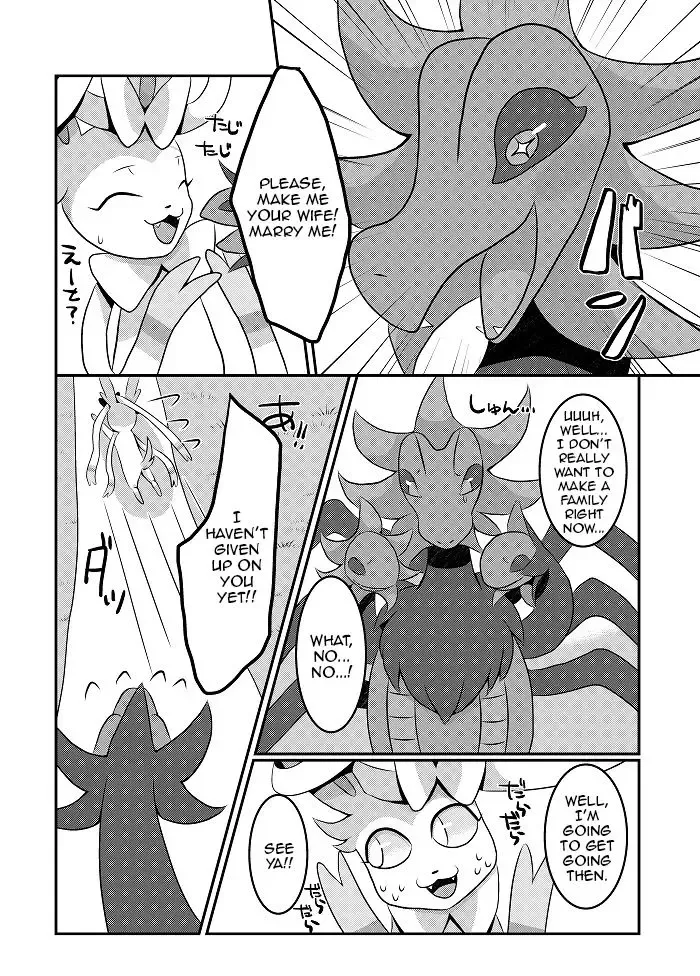 [Kiriya] Yarichinphia no Aku Type Viking! | Sex-Crazed Sylveon's Dark-Type Sex Buffet! Fhentai - Page 23