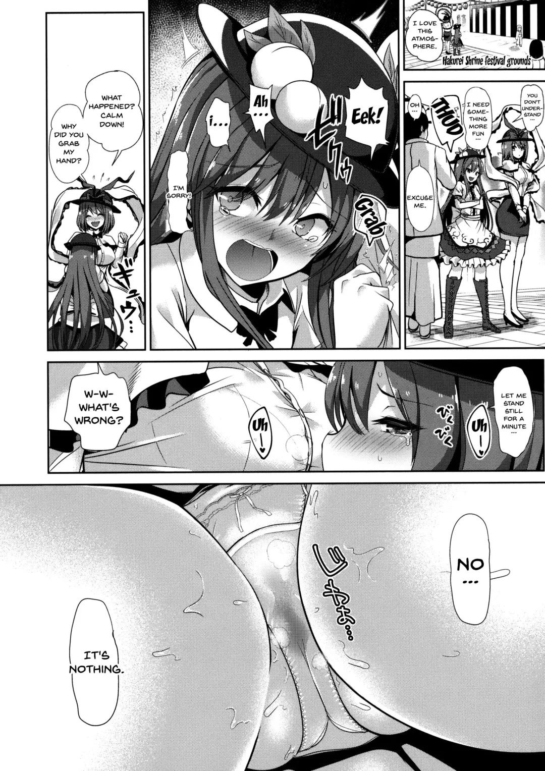 [Haitokukan] Touhou Lynch 2 Hinanai Tenshi Namaiki na Tenshi-chan ni Oshioki | A punishment for the cheeky Tenshi-chan Fhentai.net - Page 17