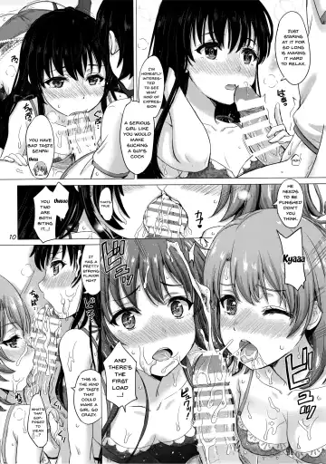 [Inanaki Shiki] Iyarashii Houshi-bu no Kanojo-tachi. | The Lewd Girls from the Service Club Fhentai - Page 10
