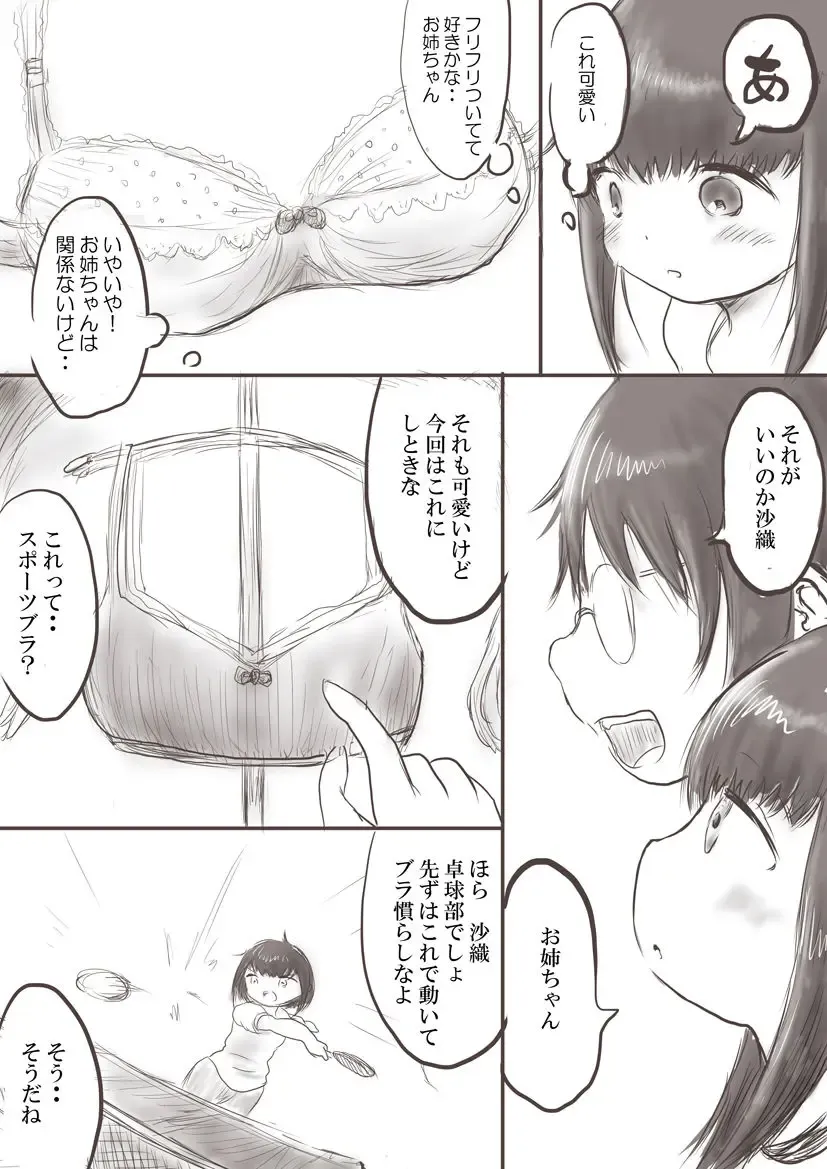 [Oden No Shima] Onee-chan to Saori no Hajimete Bra Fhentai.net - Page 3