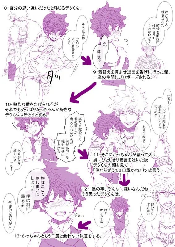 Masaru deku ♀] futaritabi [zenpen](Boku no Hero Academia) sanmple Fhentai.net - Page 4