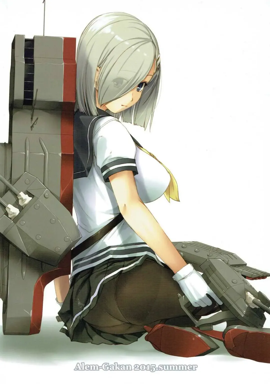 [Kirishima Satoshi] Onegai Hamakaze Fhentai - Page 26