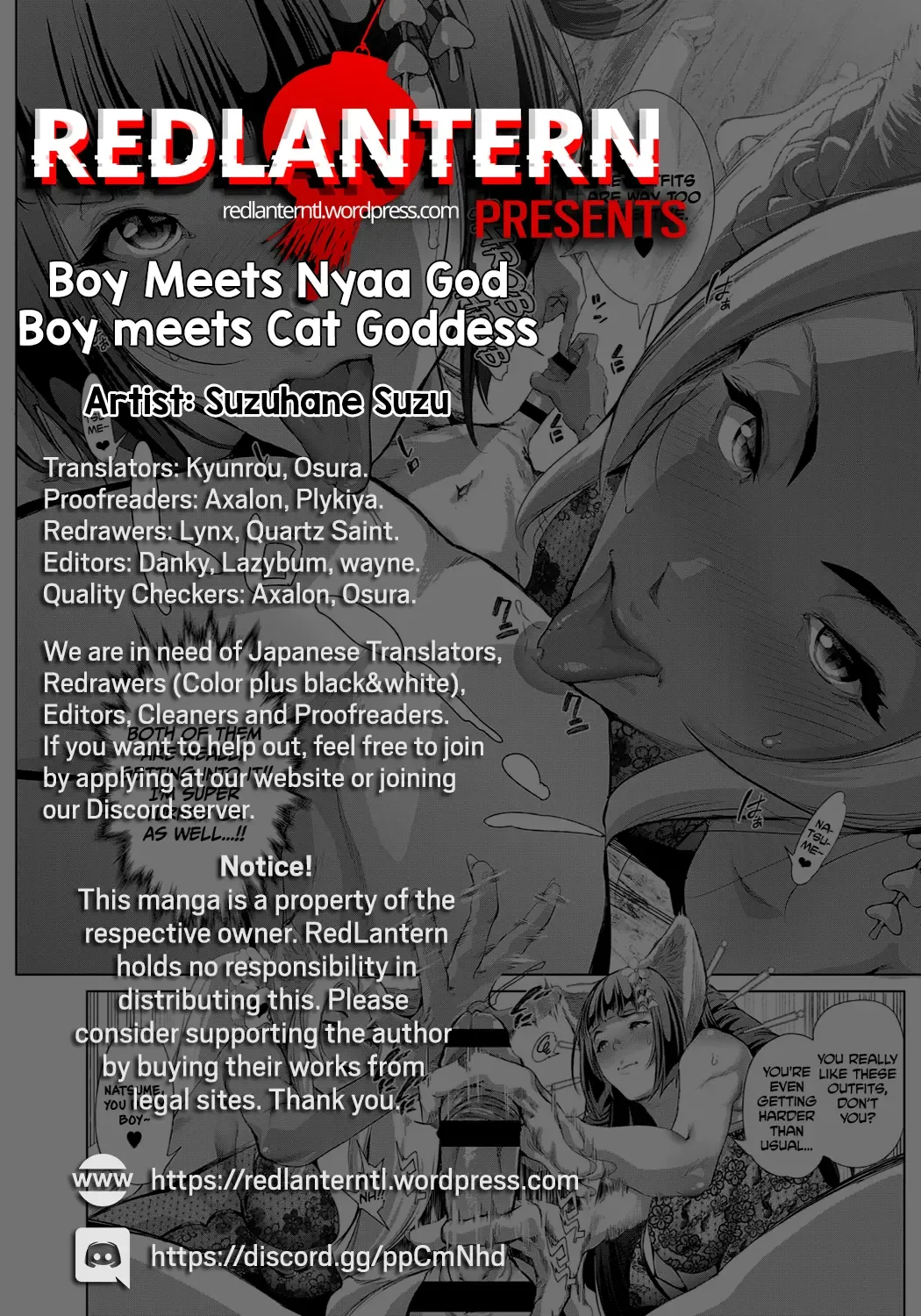 [Suzuhane Suzu] Boy Meets Nyaa God | Boy Meets Cat Goddess Ch. 1-4 Fhentai.net - Page 131