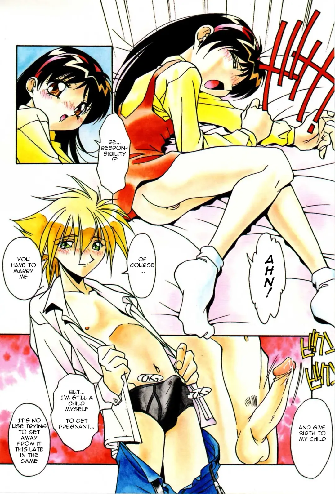 [Hindenburg] Ninshin Shichau - Become Pregnant Fhentai.net - Page 9