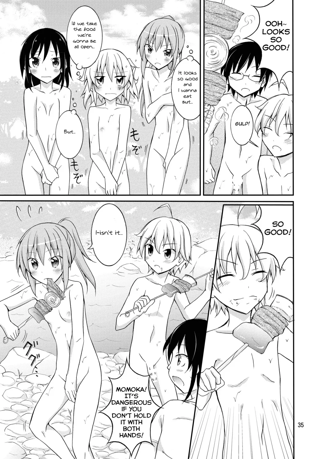 [Matsuno Susumu] Supponpon de Chounaikai Camp - Naked with the Neighbourhood Association Camp Fhentai - Page 35