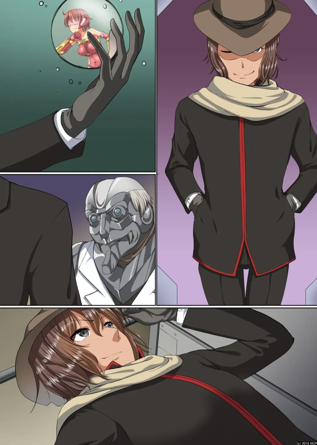 [Meria] Henshin Heroine Shokushu Zeme ~ Kikaijikake no Kairaku Jigoku Ochi Fhentai - Page 30