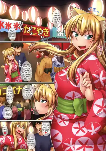 [Nokoppa] Yukata de Asedaku Nyannyan! | I'm All Sweaty Under My Yukata Nyannyan! Fhentai - Page 3