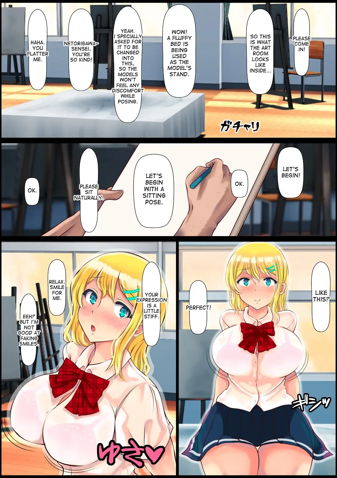 Blond Joshi Ryuugakusei Tanetsuke Press Namahame Taiken Fhentai - Page 7