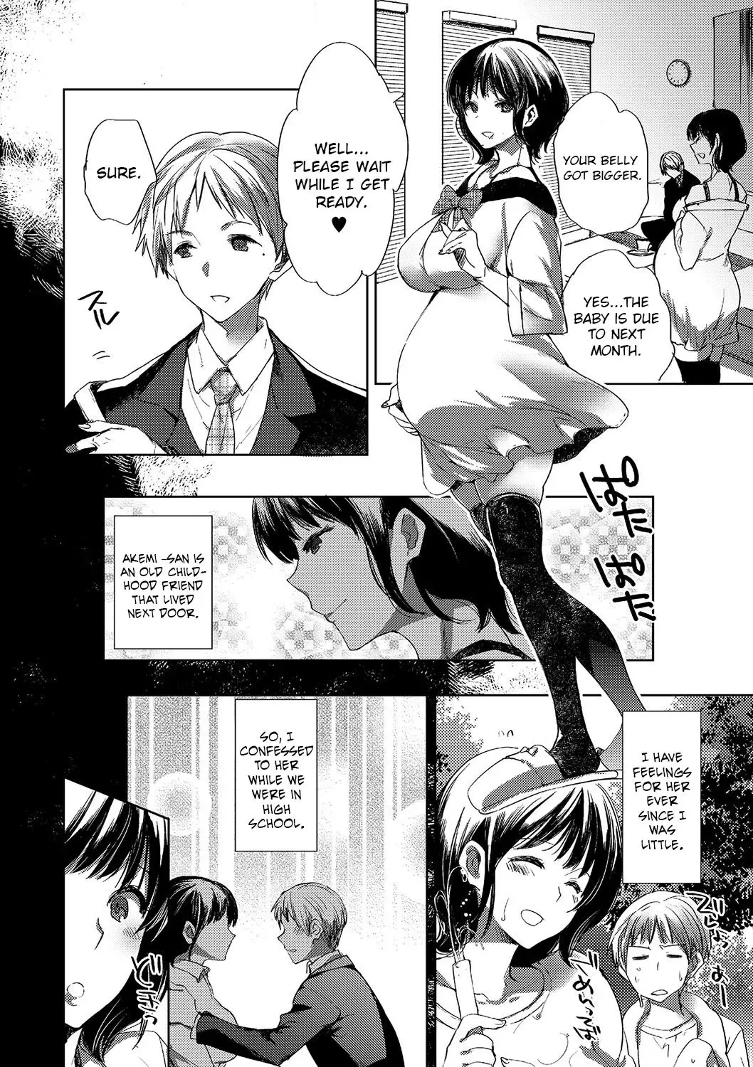 [Jakou Nezumi - Konezu] Ikenai Botebara Futeizuma | Unfaithful Pregnant Wife Fhentai - Page 2