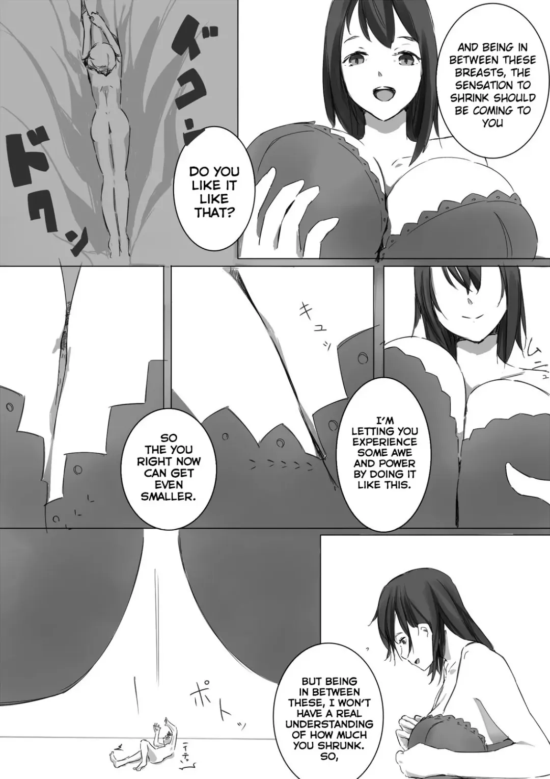 [Marushamo] Shukushou Kensa | Shrinking Examination Fhentai - Page 11